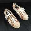 Coach Canvas and Leather Shoes Sneakers Beige Size 6 23.0