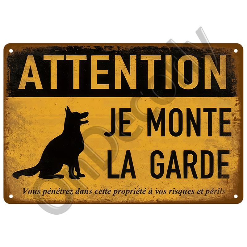 Tin Signs Plate Home Wall Decor Beware Metal Signs Vintage Plaque Warning Danger For Bar Club Man Cave Art Painting Poster Gift