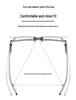 Progressive Multifocal Reading Glasses: Anti-Blue Light, PC Frame, High-Volume, Suitable for Distance & Near Use