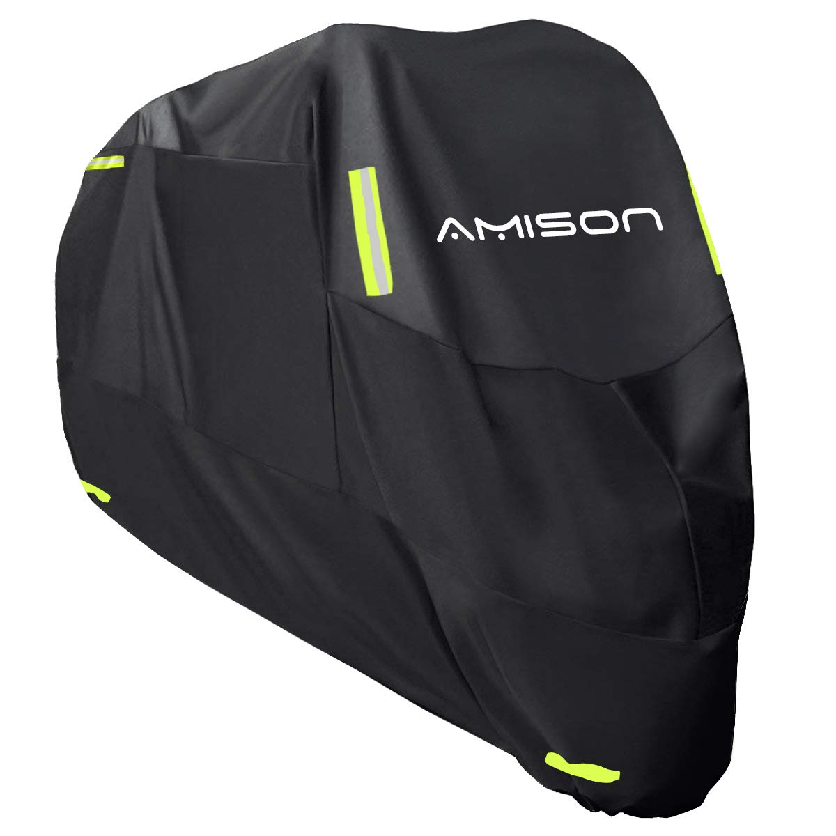 

Amison Motorcycle 300D with Storage Bag Cover, Thick, Double-Coated, Waterproof, UV-Resistant, Anti-Theft, (XL) чёрный