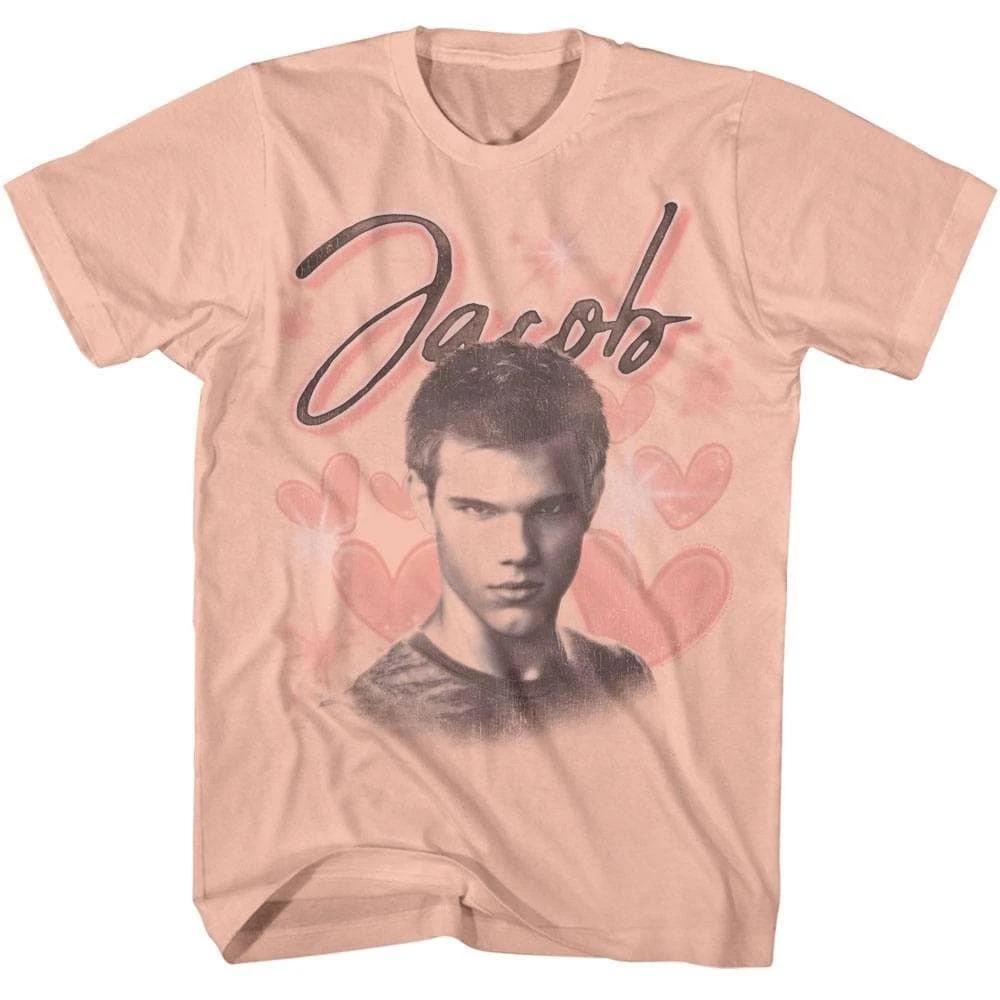Twilight Jacob Love Hearts Men s T Shirt L