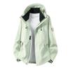 2026 Unisex 3-in-1 Hooded Windbreaker: Versatile Outdoor Jacket