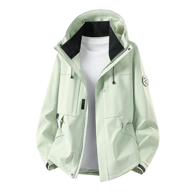 2026 Unisex 3-in-1 Hooded Windbreaker: Versatile Outdoor Jacket