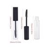 Tubi Vuoti Opachi per Mascara da 10 ml Trucco Ciglia Bottiglia Ricaricabile Tappo Bianco Contenitori per Confezionamento Cosmetico Tubi per Crema Sopracciglia