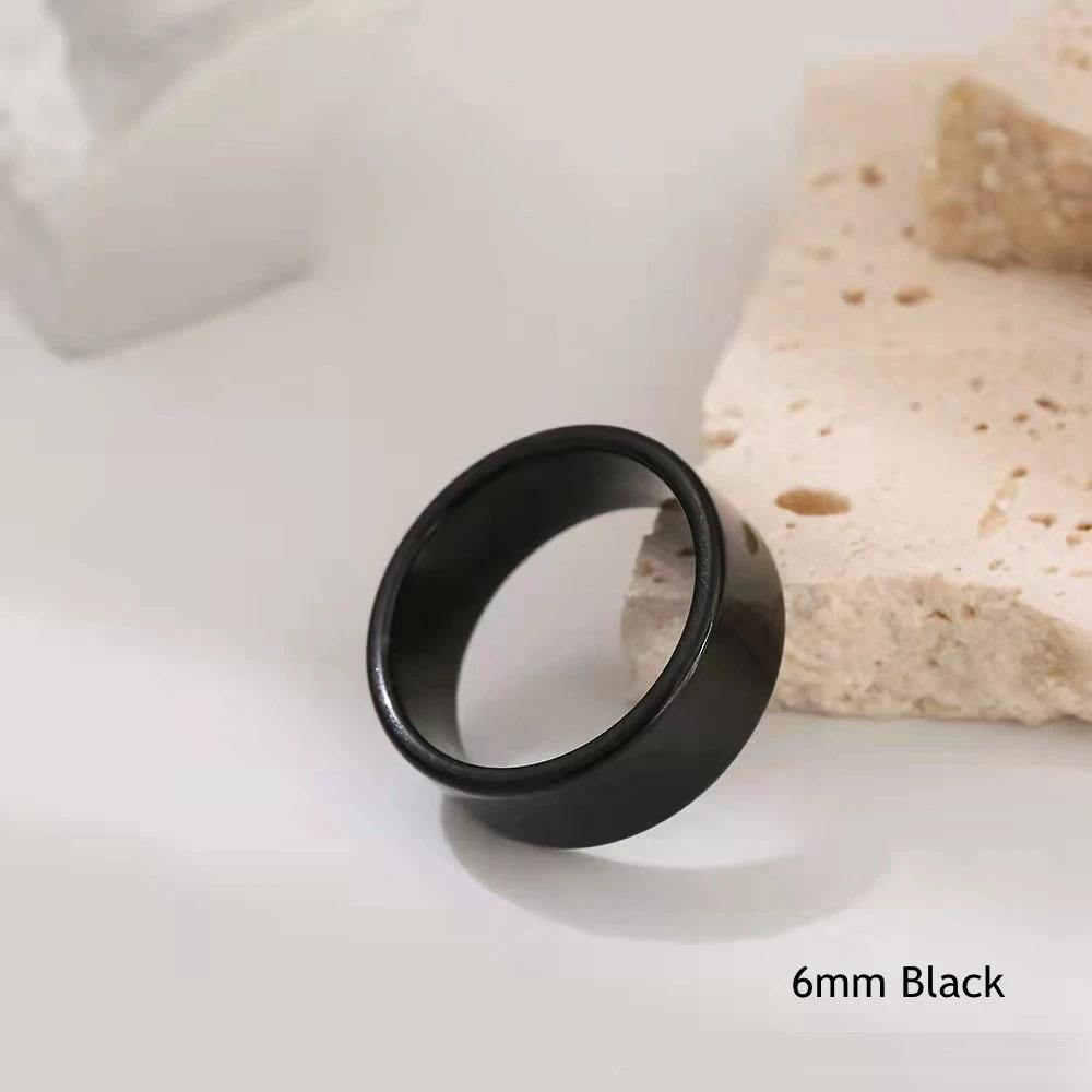 Anello Personalizzato con Incisione di Parole All'interno All'esterno Anello Sottile Personalizzato Impilabile Unisex Promessa Eternità Regali per Anniversario