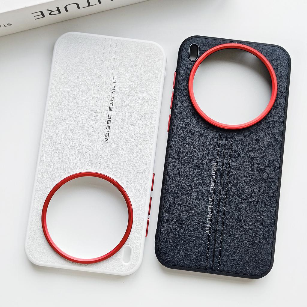 Applicable to vivox111ultra mobile phone case, simple 111s splicing plain leather x111pro anti-drop 111pro hard case