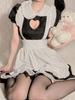 Christmas Maid Lingerie Dress Sweet Bunny Girl Costume Rabbit Woman Set Cosplay Costume Role Play Uniform Stage Performance Set