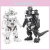 Średnia Figurka Akcji Mechagodzilla PVC Srebrna Kolekcjonerska Zabawka Kaiju 23cm Gotowy do Bitwy