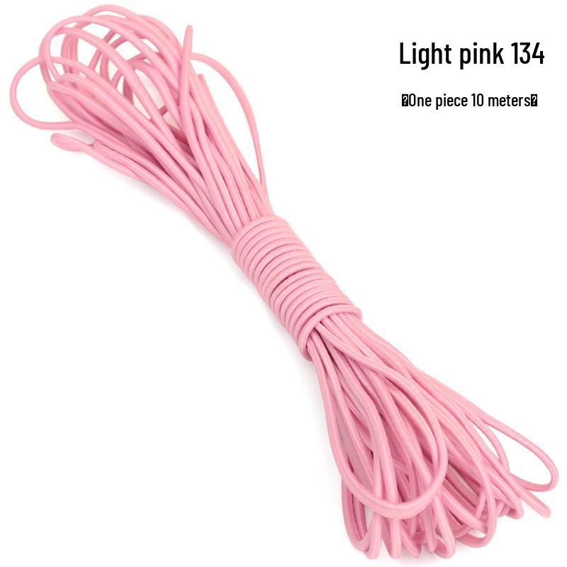 Children's Colored Round Elastic Jump Rope || High Elastic Cord for Clothing and Pants