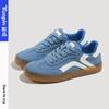 Silver German training shoes women's spring and autumn new shoes lace little white shoes niche retro women's shoes versatile board shoes