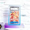 PSA Graded Card Protective Sleeve: 35PT Fluorescent TPU, Luminous Glow-in-the-Dark, Reflective Light-Absorbing, High Gloss for Pokémon Cards