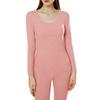 1 Set Thermal Underwear for Women Long Johns With Fleece Lined Long Sleeve Top & Bottom Base Layer Cold Weather