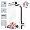 360 Degree Swivel Faucet Rotating Faucet 4 Modes Bathroom Faucet Multifunctional Drinking Water Faucet for Kitchen Bathroom