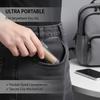 6pcs Portable Transparent Plastic Toothpick Holder - Compact & Durable Design for Travel, Kitchen, and Restaurant Use