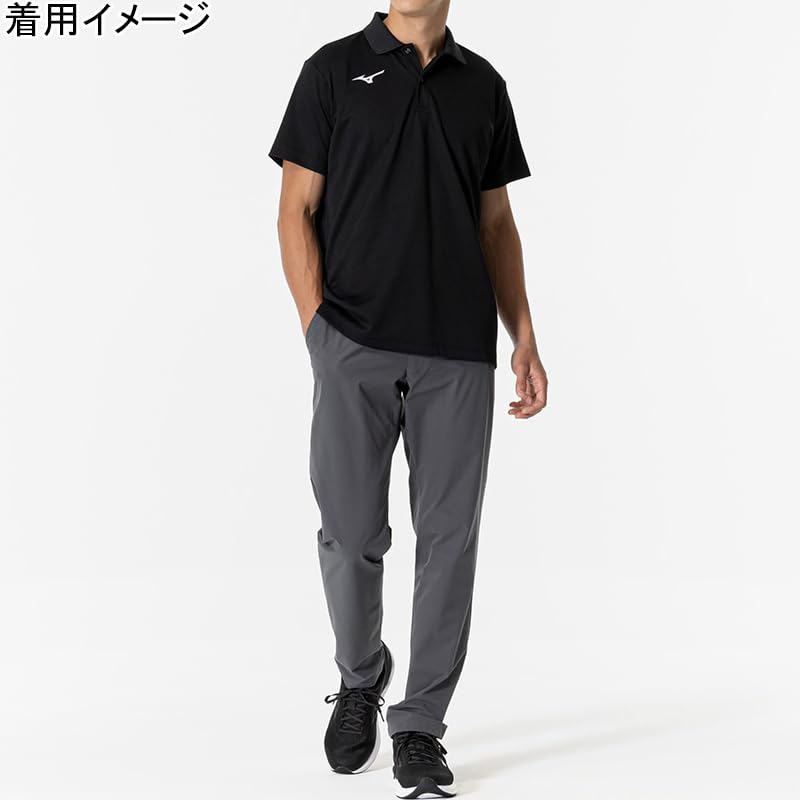Mizuno Stretch Move Cross Easy to Move Cast Size L Pants, Sweat-Wicking, Quick-Drying, in, Water-Repellent, 32JDA132, Charcoal,
