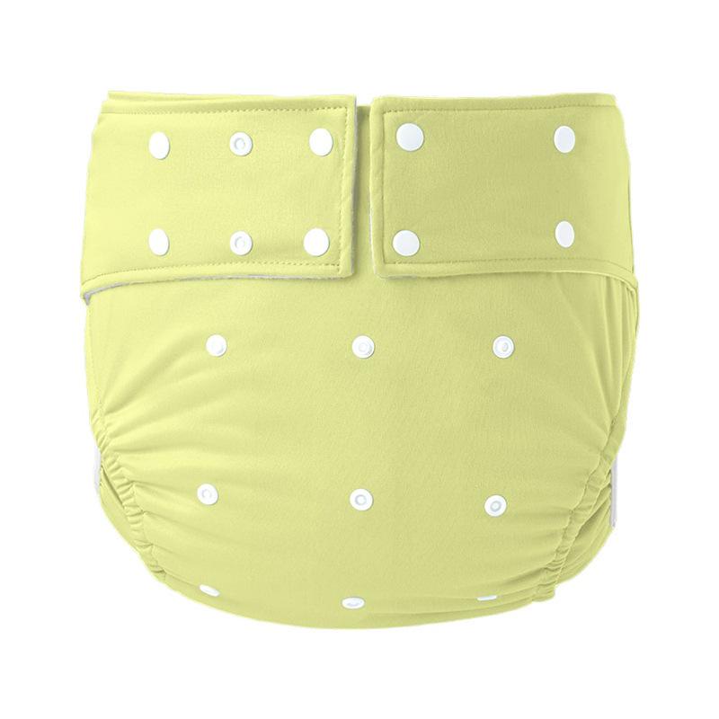 Washable Waterproof Adult Incontinence Pants - Leak-Proof Cloth Diapers for Elderly Care