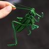 Lightweight Simulation Insect Statue Handmade Ornaments Metal Wire Mantis Model  Living Room