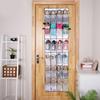 24 Pockets Non Woven Fabric Folding Hanging Door Closet Storage Bag Shoes Organizer