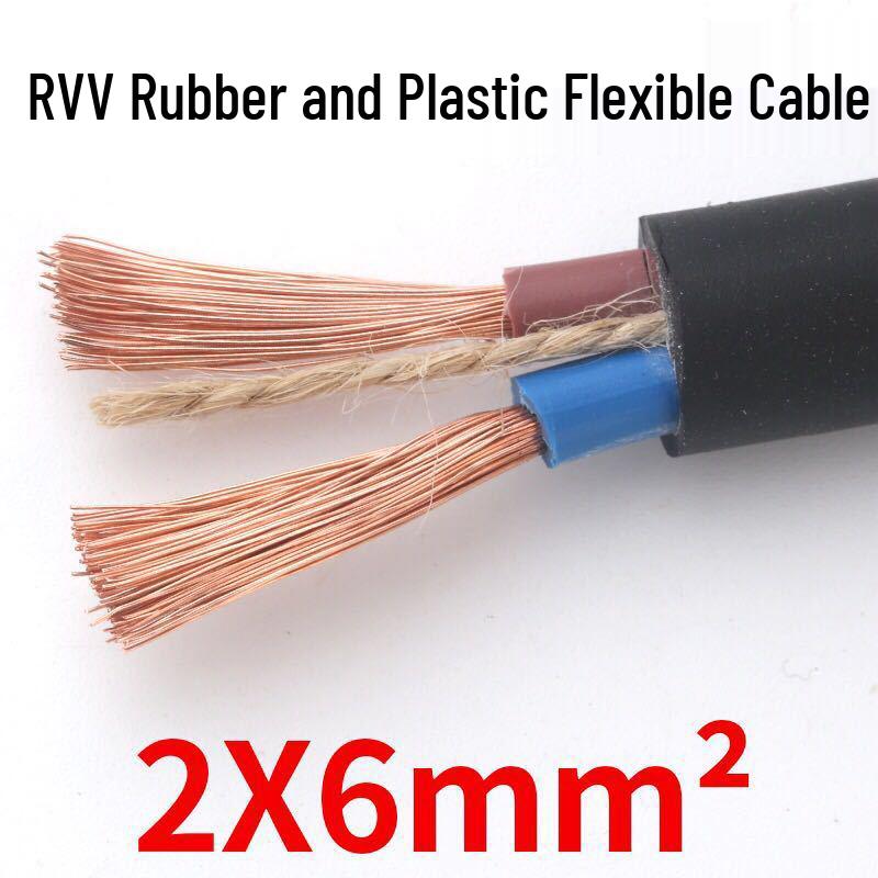 2.5mm Pure Copper Two-Core Flexible Household Extension Cable