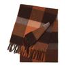 Hong Rong Unisex Wool Plaid Scarf - Warm for Autumn/Winter
