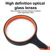 75Mm Handheld Magnifying Glass 10X For Kids Seniors Non-Slip Reading Magnifier Lens For Classroom Science Nature Exploration