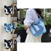 Chic Black Or Blue Pu Leather Tote Bag For Everyday Use With Magnetic Closure