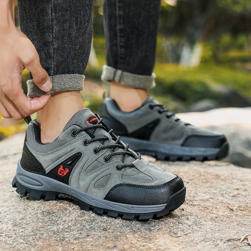 Men's Large-sized Outdoor Hiking Shoes Anti Slip Men's Shoes Lightweight Outdoor Hiking and Off-road Hiking Boots 39-48