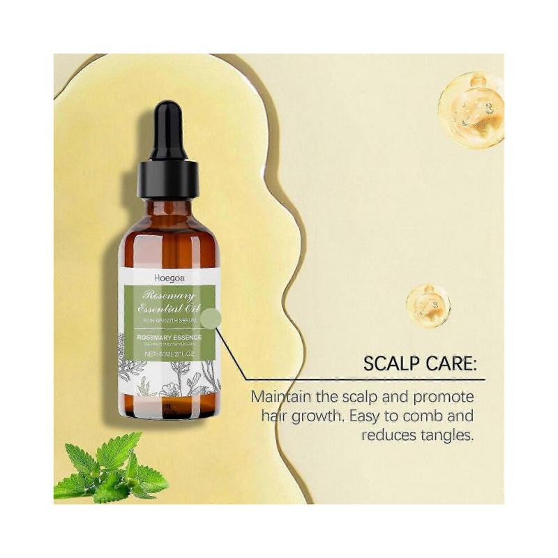 Hoegoa Rosemary Hair Care Essential Oil Hair Nourishing Scalp Care Hair Moisturizing Hair Care