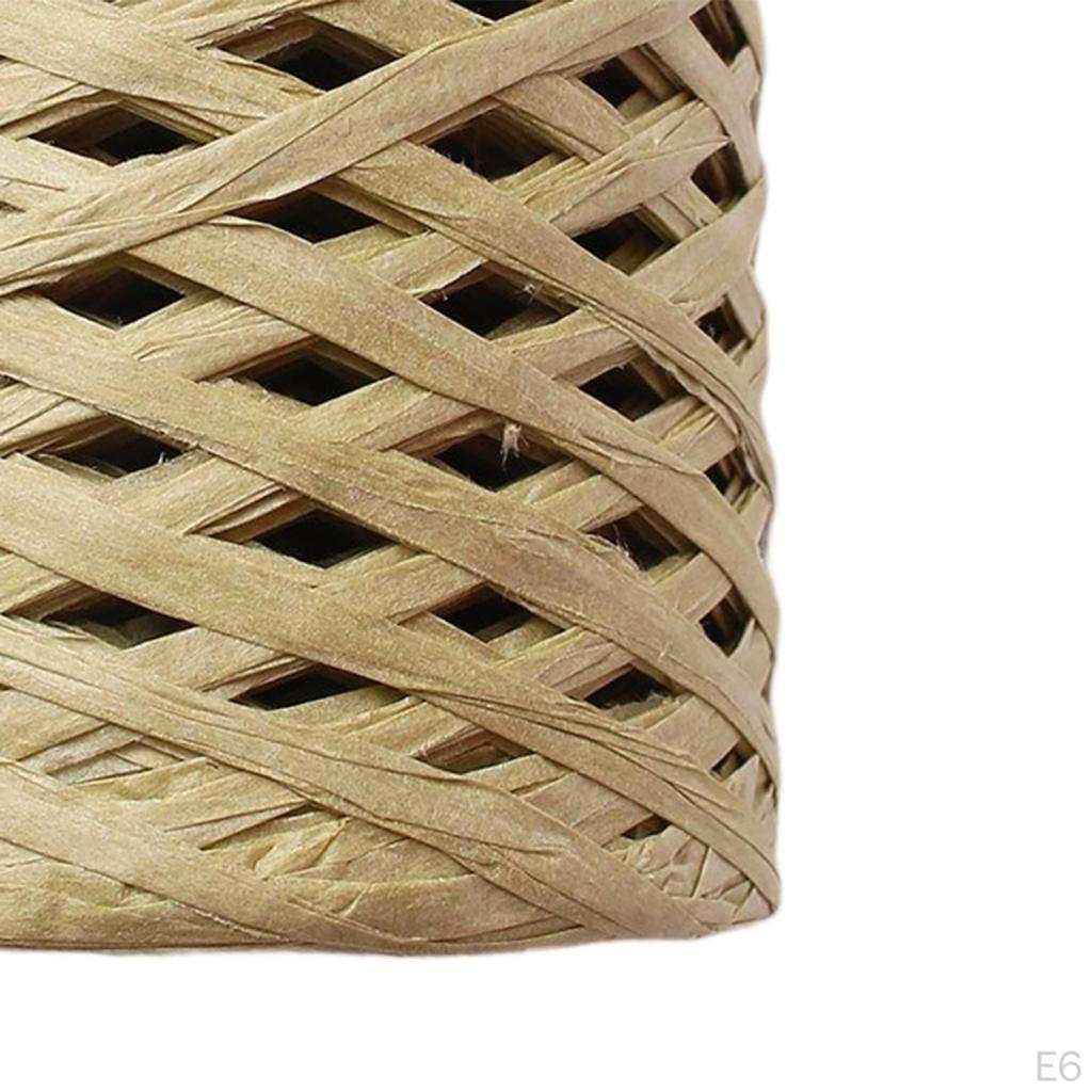 200M Raffia Twine Paper Rope for Craft Projects and Gift Wrapping