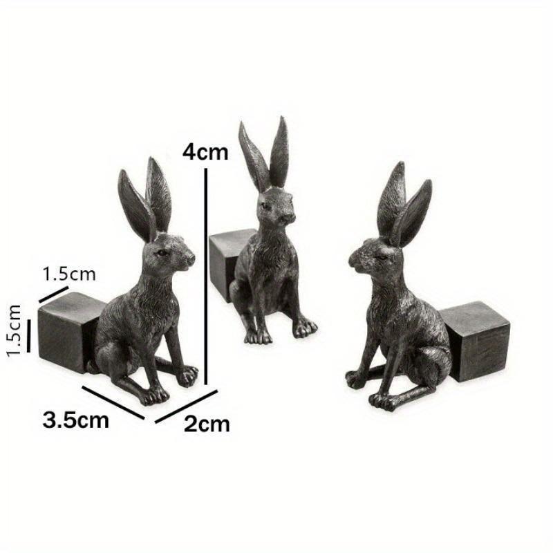 

3Pcs Flower Pot Feet Stand Animal Shape Cat Dog Rabbit Plant Pots Risers Pad Outdoor Garden Resin Pot Foot Plant Bonsai Holders