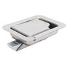 Truck Tool Box Latch Paddle Lock Stainless Steel 4.72x3.66in Trailer Door Latch Lock for Caravan RV