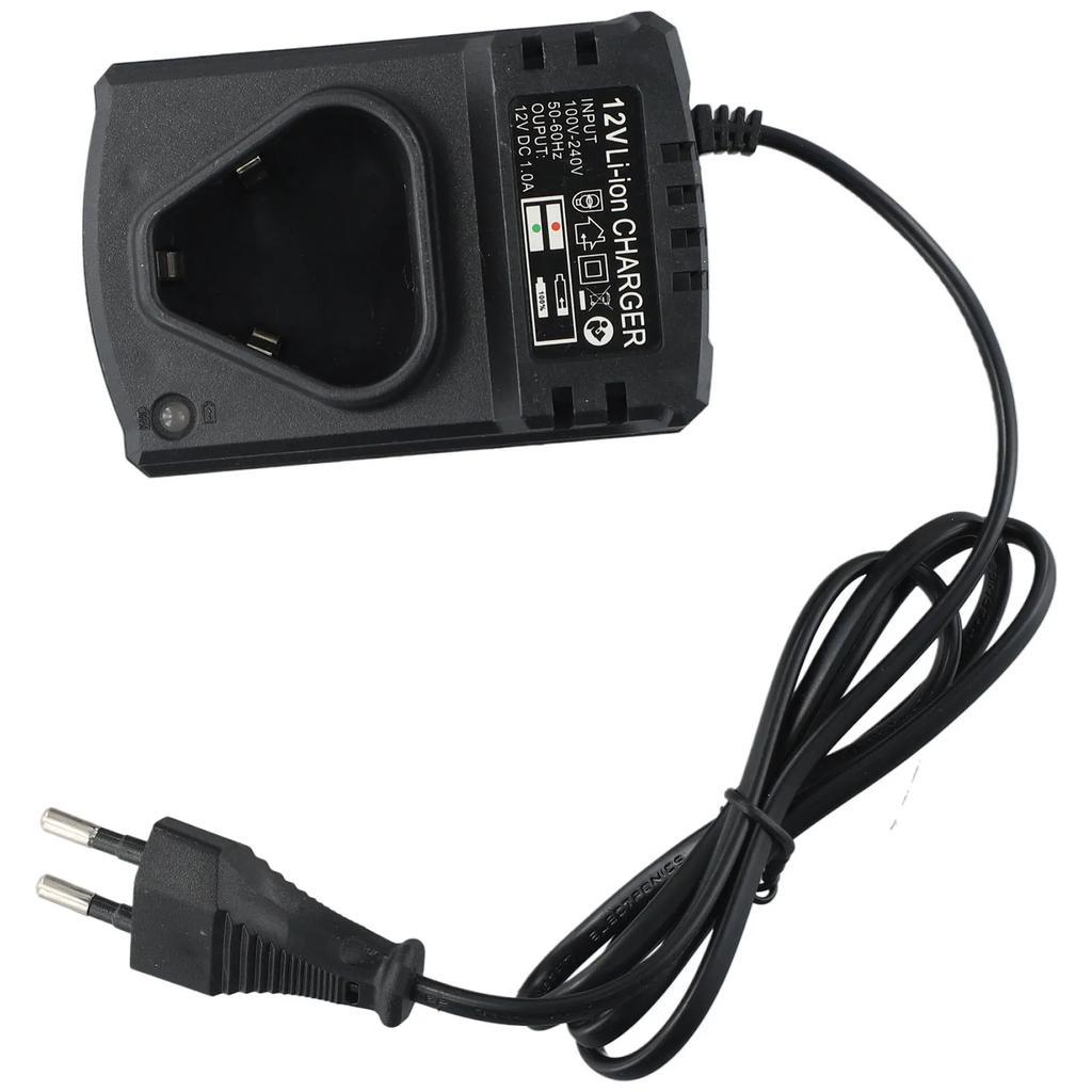 1 Pc 12V DC US/EU Li-ion Battery Charger Rechargeable Support 110-240V For Electrical Drill Screwdriver Power Tools Accessories