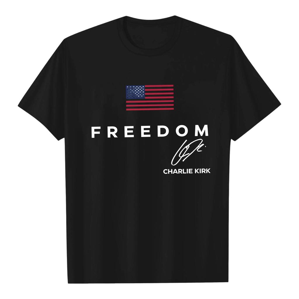 Men's Casual Daily Printed Top Round Neck T-shirt
