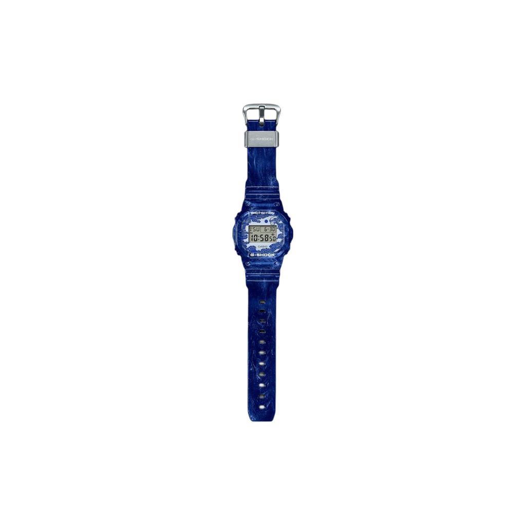 Casio Herren G-SQUAD Serie Blaue Uhr DW-5600BWP-2PFQ