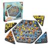 Geometry Chain Chess Puzzle Chain Triangle Chess Desktop Rubber Band Triangle Chess Strategy Board Game for Strategy Puzzle Toys