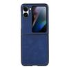 For Oppo Find N2 Flip 5G Smartphone Case PU Leather Coated PC Anti-scratch Phone Cover