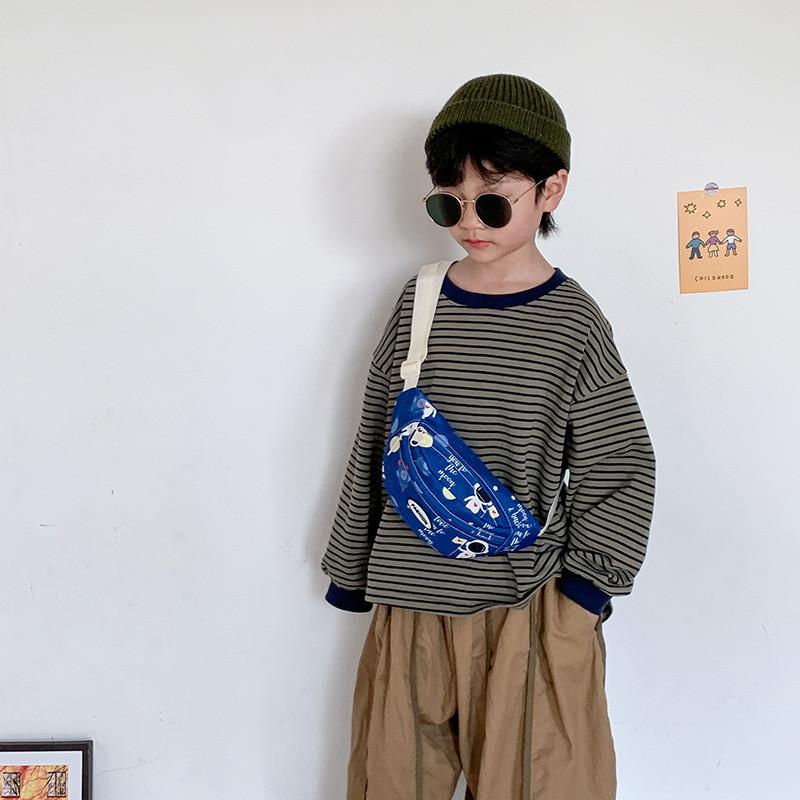 Astronaut Child Printed Crossbody Bag Outdoor Leisure Fashionable Bag Shoulder