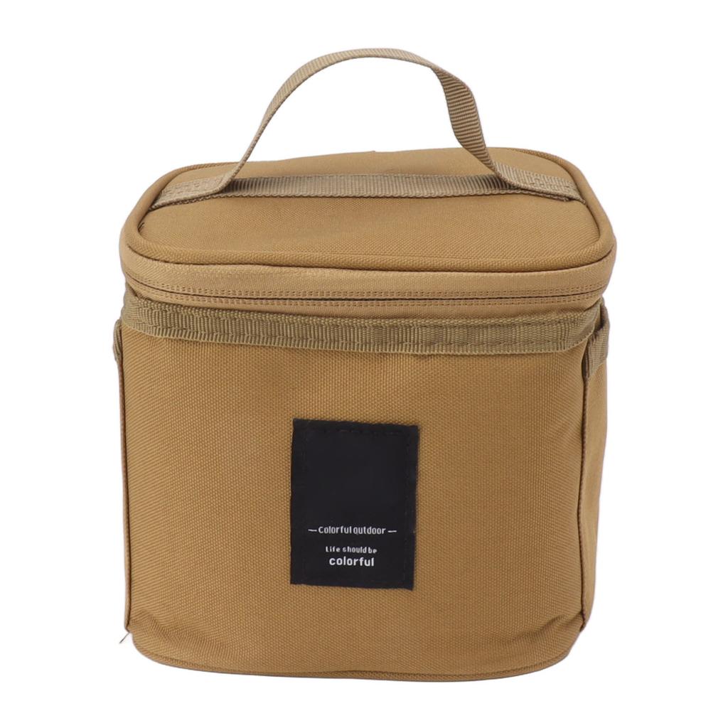 Torba do przenoszenia butelek z przyprawami z wyjmowaną przegrodą wewnętrzną, wykonana z tkaniny Oxford, przenośna torba na słoiki z przyprawami na grilla, piknik, kemping