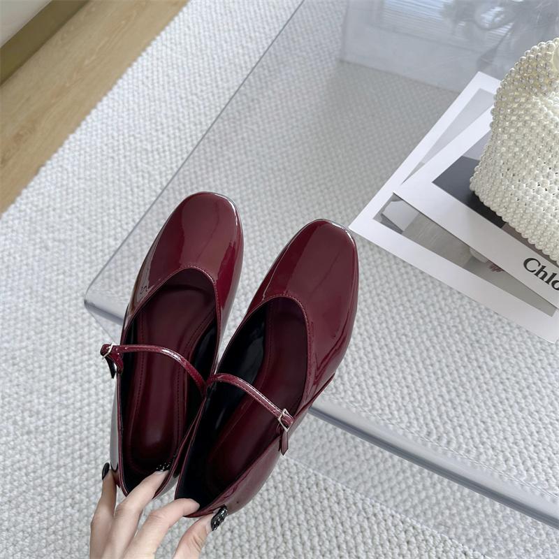 

Bailamos Brand New Women Mary Jane Shoes Soft Casual Outdoor Dress Flat Ballet Shoes Round Toe Shallow Slip On Flats Mujer 35