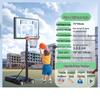 JINOEL Portable Adjustable Kids Basketball Hoop