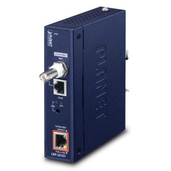 Single Port Ultra PoE Long Reach Kit []PLANET LRP-201-KIT 10/100/1000T Coax/UTP (LRP-201ET + LRP-201HT)