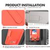 AAABT1 Car Sunvisor Storage Clip Multi-Pocket Card Ticket Clip Organizer Interior Accessories For Skoda S Kodiaq Octavia 2 3 Yeti Karoq