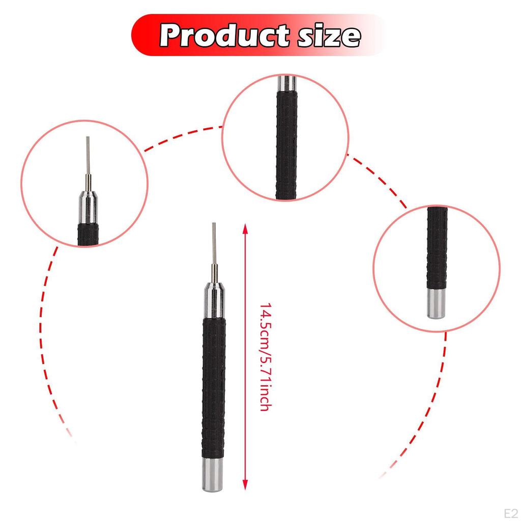 3x Watch Band Pin Punches, Convenient Accessories Replacement Link Removal Tools