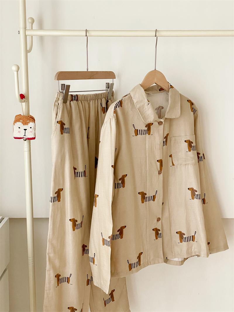 New cotton dachshund dog small lapel