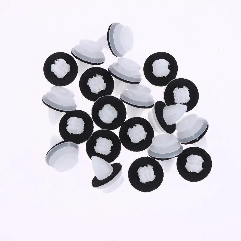 

20/30/50Pcs Car Interior Accessories Auto Vehicle Retainer Fastener Rivet Green Nylon Retaining Clip For Bumper Door Buckle