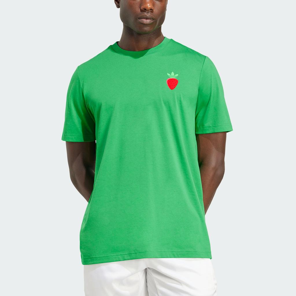 Adidas Originals Climacool SS25 Tennis Graphic Quick-Dry Cool Sports T-Shirt Men Tops JV8496