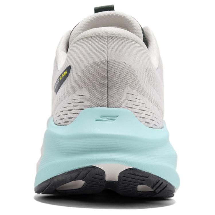 Skechers Max Cushioning Comfortable Versatile Low-Top Casual Running Shoes Men Sneakers Black White Blue 221000-GYCC