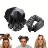 No Heat Hair Curling Rod Headband Satin Bonnet Women Overnight Sleeping Silk Hair Curler Long Hair Curls Roller Styling Tool