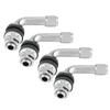 90 Degree Tire Valve Stem Tire Valve Stem 90 Degree Angle Tire Valve Stems for Car Motorcycle Tyre Tyre Valve Stem Valve Stems 1