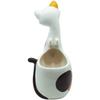 Sun Art Cute Cat Toilet Brush Holder Calico Cat SAN3305 (with Brush)